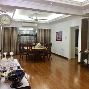 Wooden Floor. Fully furnished apartment in Dhaka